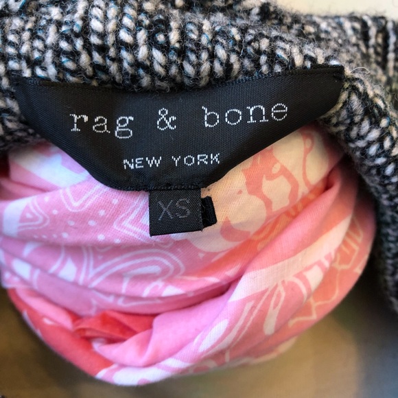 Reg & Bone wool heather grey sweater, US XS - Picture 3 of 7